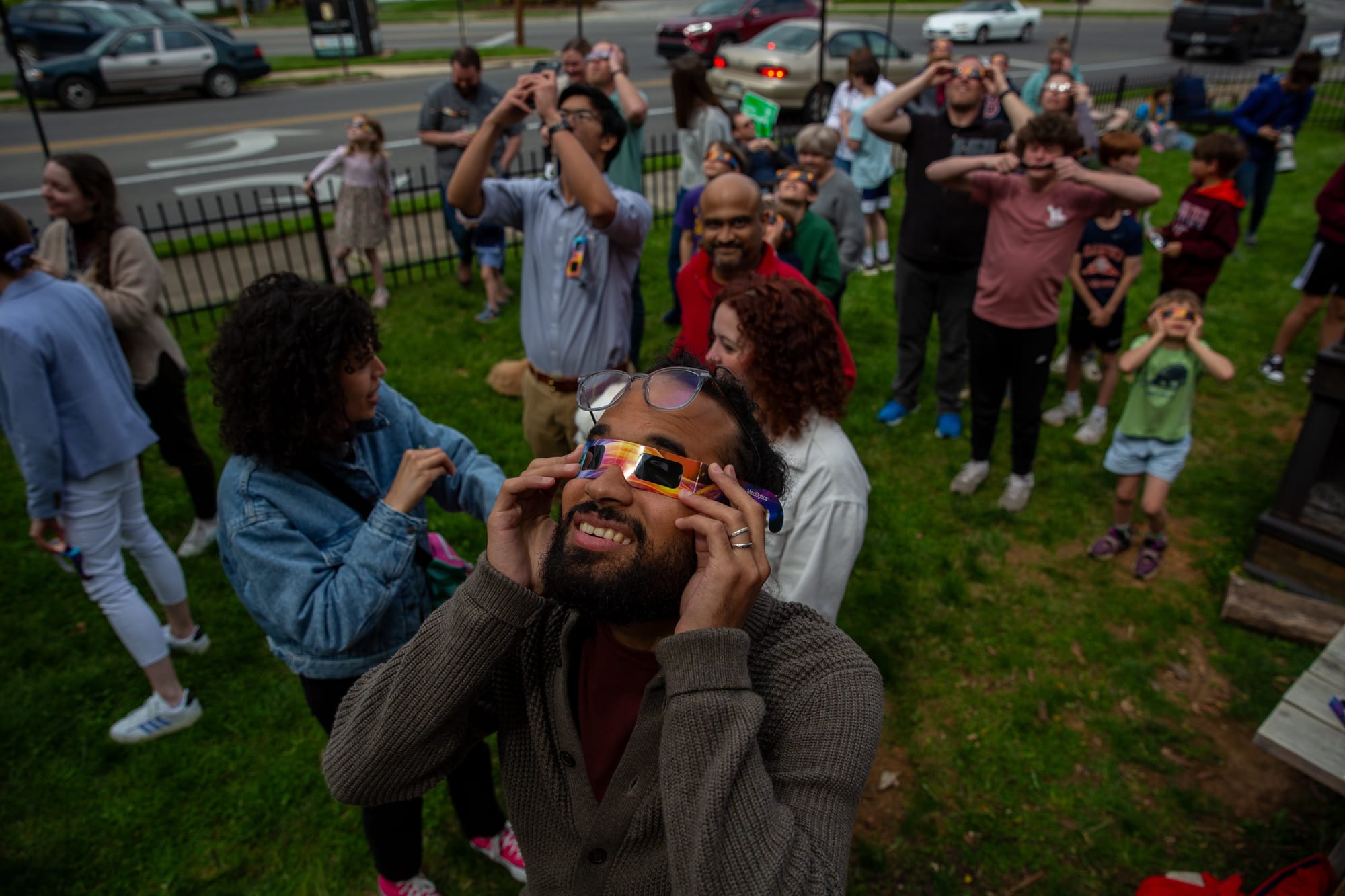 These Photos Show How Roanoke Caught a Glimpse of the Solar Eclipse