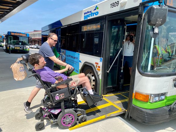 Ramblings: Bus Advocates Hold Disability Awareness Ride; 22 Apply To Be Roanoke Police Chief; White-Boyd Trails in Money Race