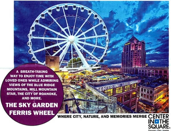 A Ferris Wheel in Downtown Roanoke? Center in the Square Pitches Plan to Local Leaders